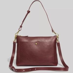 Madewell Transport Crossbody Bag in Cabernet